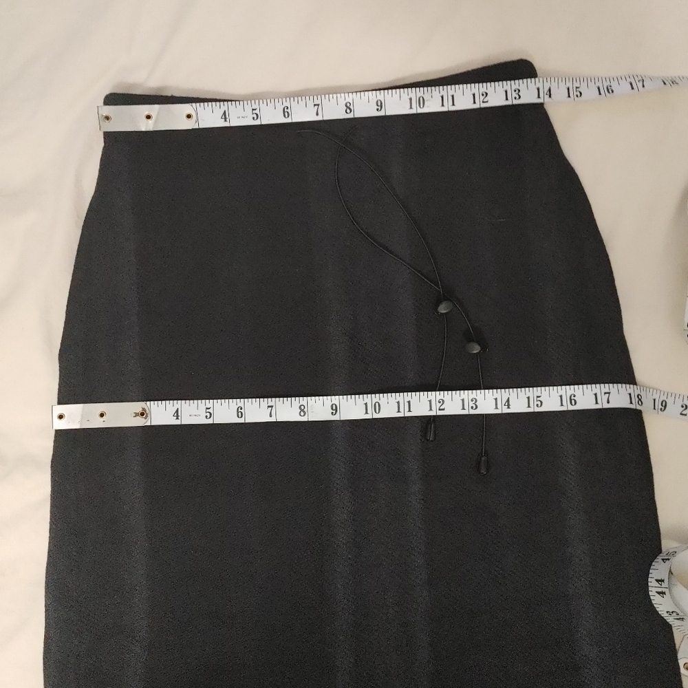 Vintage Holt Renfrew wool maxi skirt size 2 - Picture 12 of 13